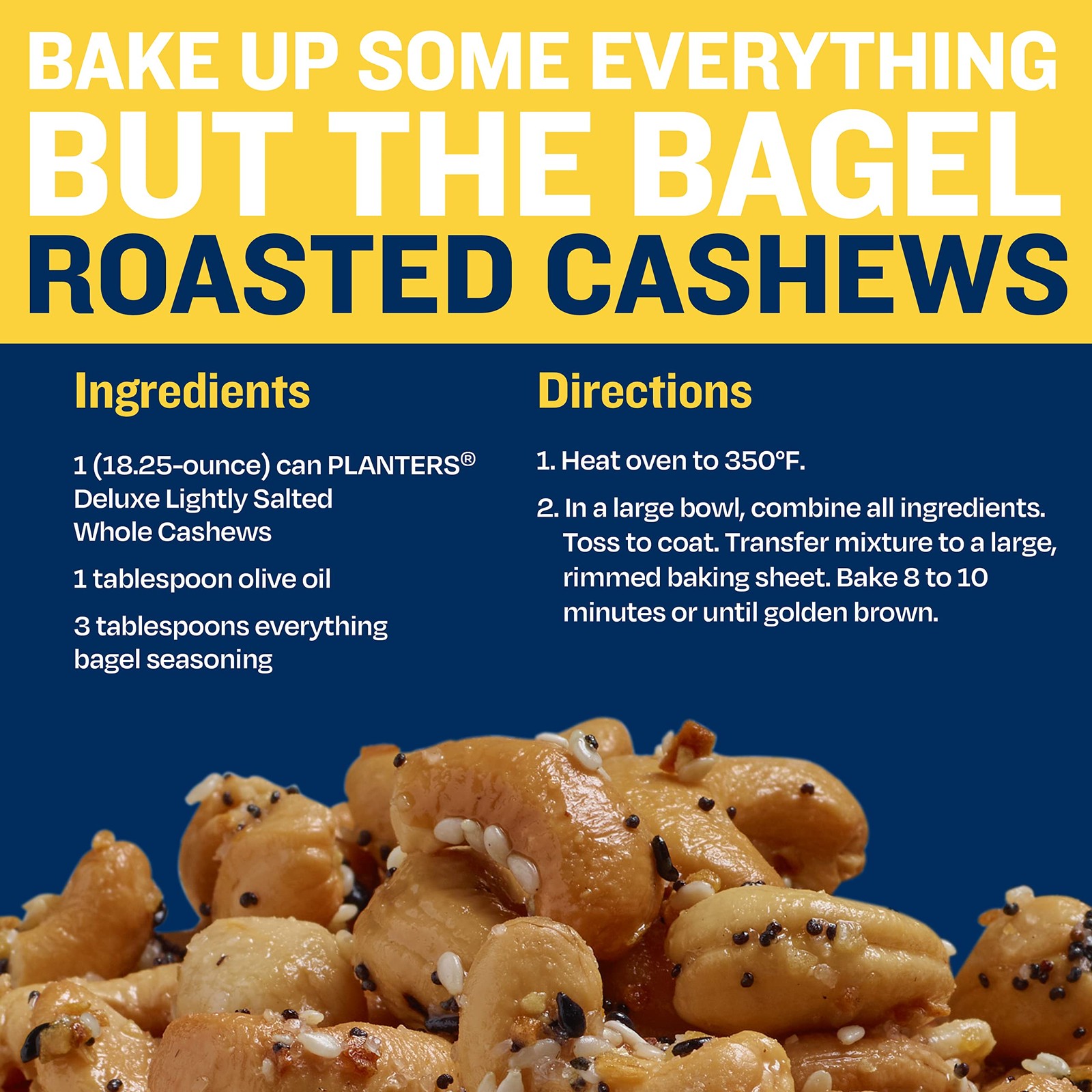 PLANTERS Deluxe Lightly Salted Cashews, Party Snacks, 18.25 Ounce (Pack of 1)