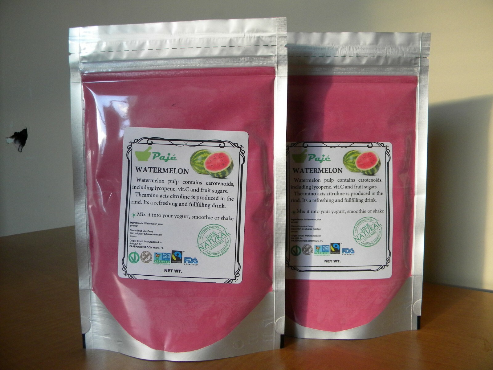 Watermelon powder 64oz 4lb – vi C, LYCOPENE refreshing , exclusive flavor – PAJE