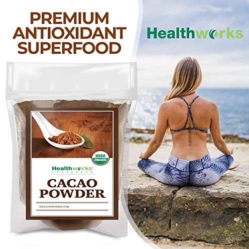 1 LB (16 OZ ) USDA Organic Raw Cacao Powder,100% Pure, ALL NATURAL