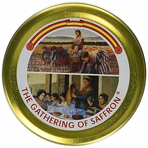 The Gathering of Saffron Pure Spanish Saffron 1gm X 12 Pack by Aiva Products