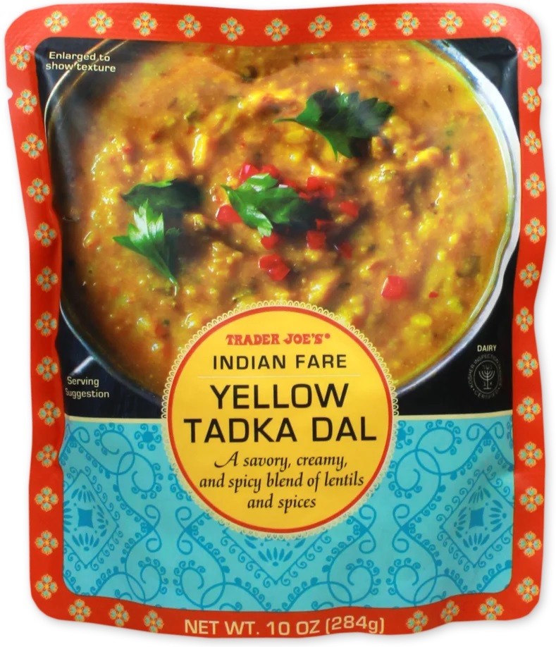 Indian Yellow Tadka Dal Curry 10oz. (284g) Exclusive by Trader Joe’s NEW Yummy
