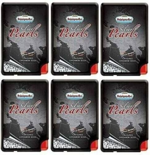 Rajniganda Silver Pearls Pack of 6 6