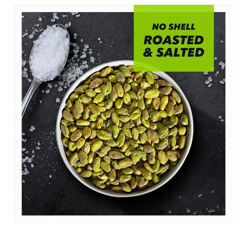 Wonderful Pistachios No-Shell Roasted and Salted Nuts 36 Ounce Resealable Bags