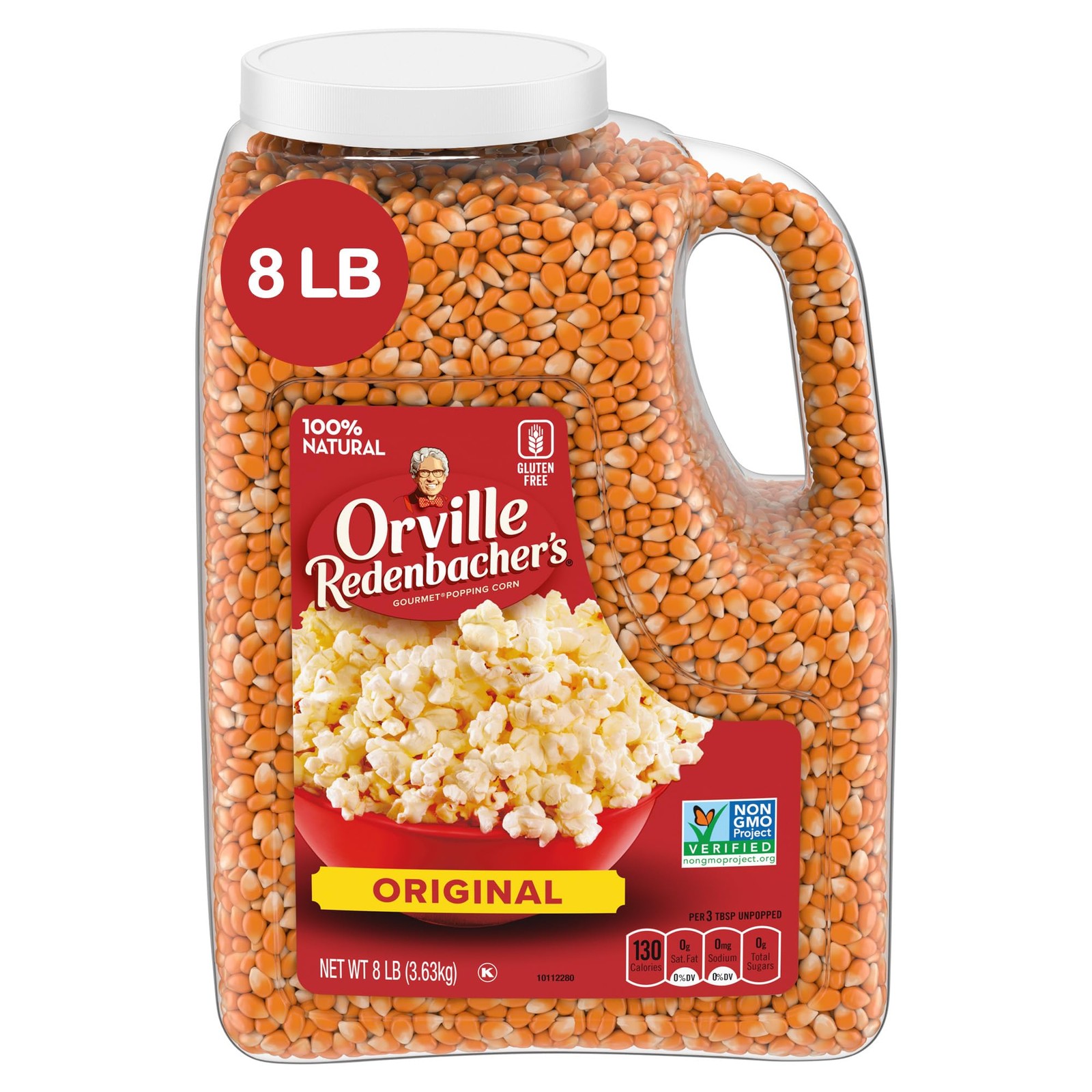 Orville Redenbacher’s Gourmet Popcorn Kernels, Original 128 Ounce (Pack of 1)
