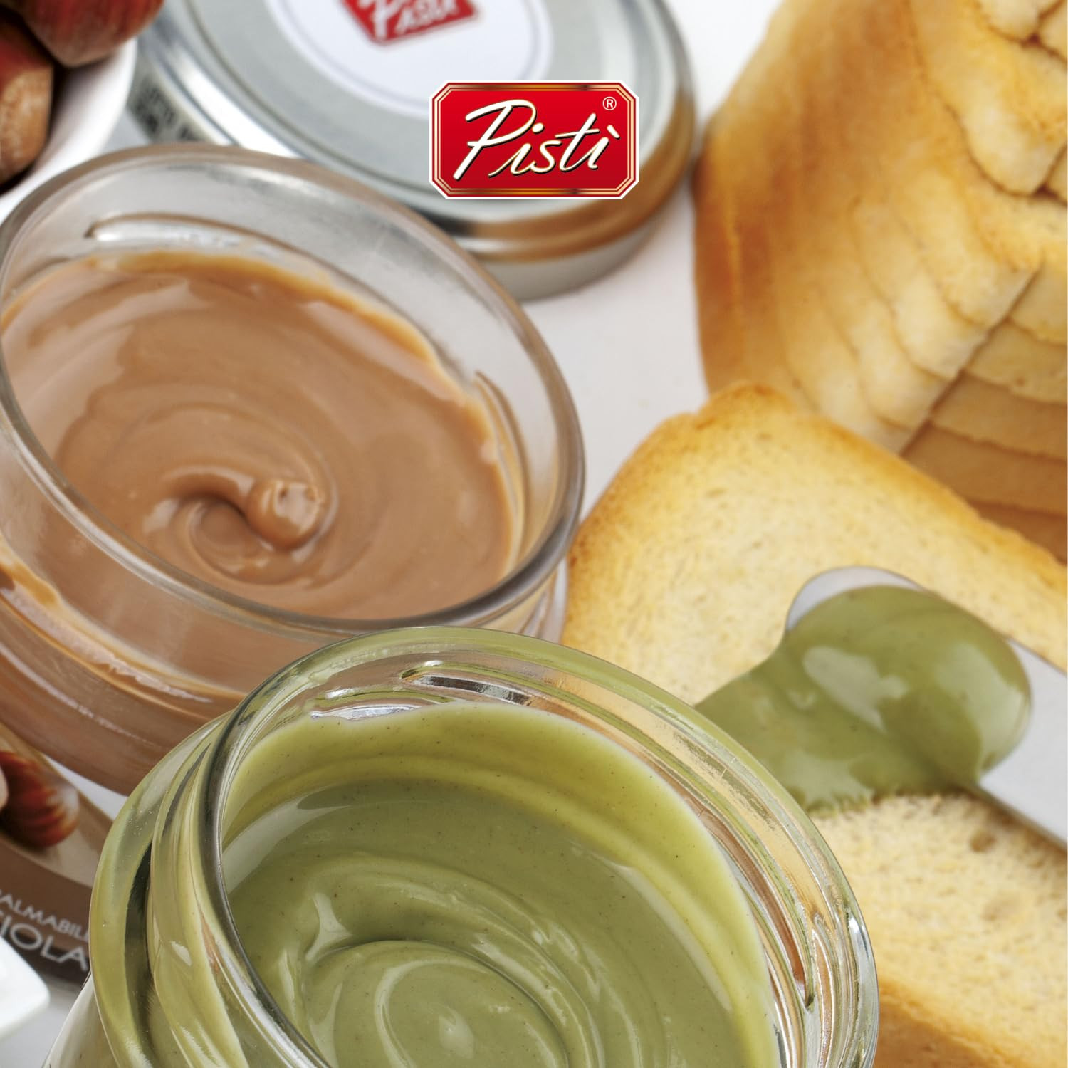 Pisti Cream of Pistachio – 21.2Oz Sicilian Artisanal Nut Spread