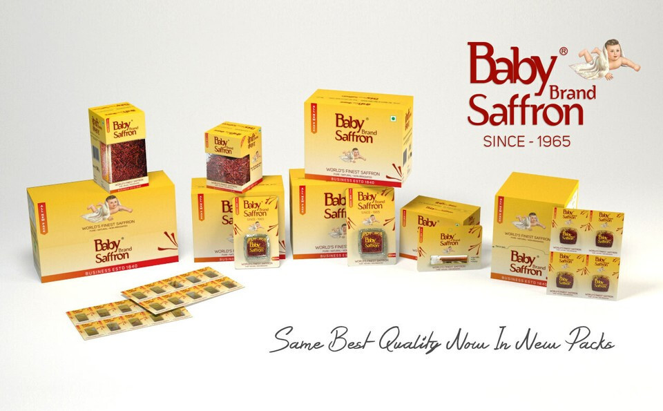 Original Kashmiri Saffron from Baby Brand- 250mg FREE SHIP