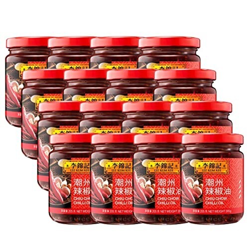 Lee Kum Kee Chiu Chow Style Chili Oil 7.2 oz ( Pack of 12 )~ Exp 11/24/2025