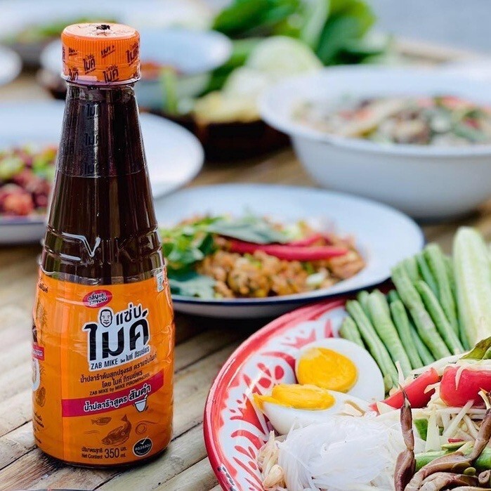 3x Zab Mike Pla Ra Som Tum Fish Sauce Thai Lao Esan Chili Plaste Spicy Seasoning