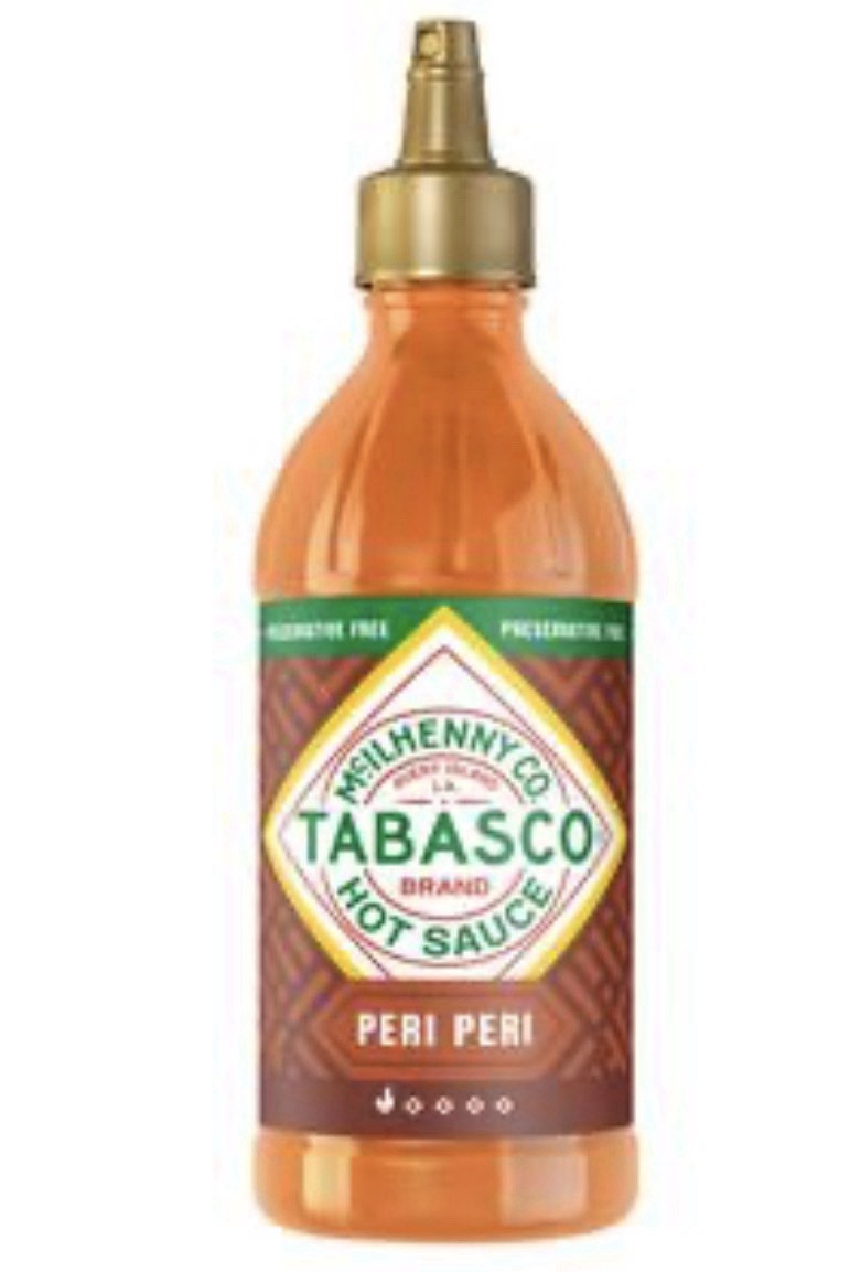 TABASCO® Peri Peri Hot Sauce (256ml) Pepper Condiment British / UK import only.