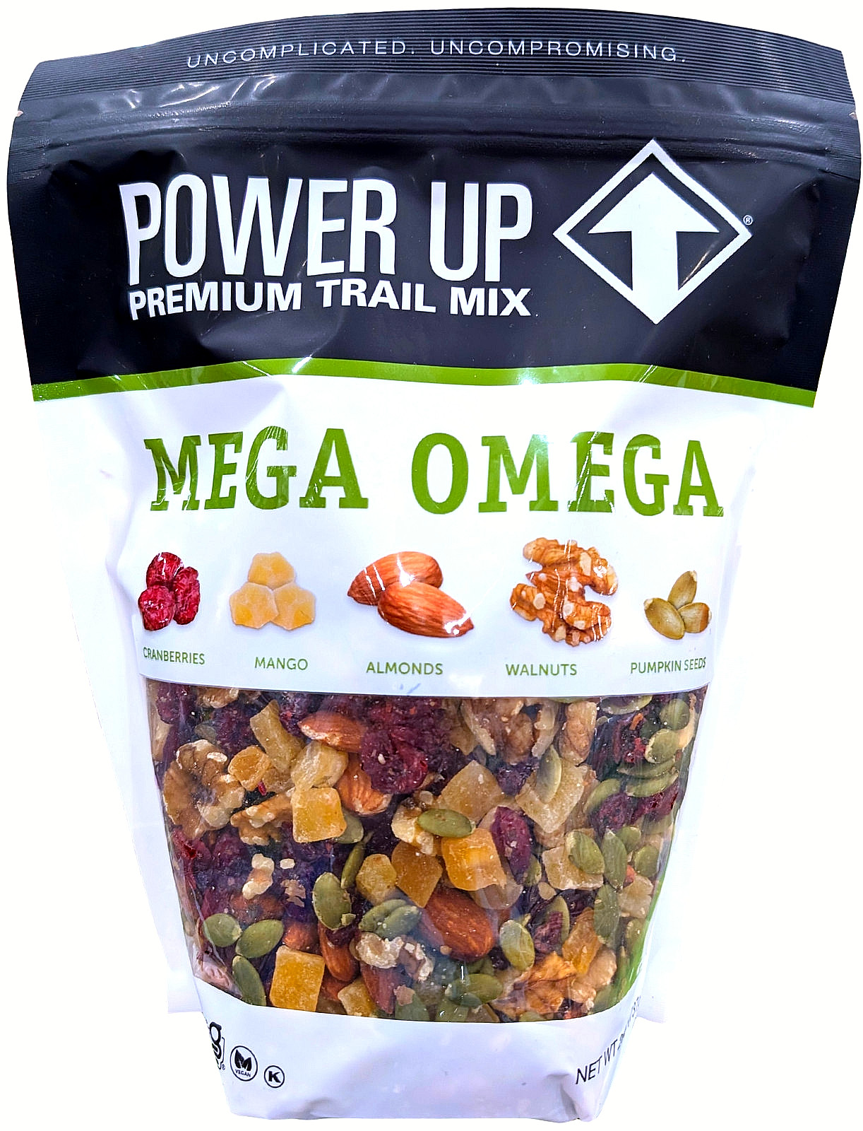 Power Up Premium Trail Mix Mega Omega 26 Ounce Bag EXP 06/2026