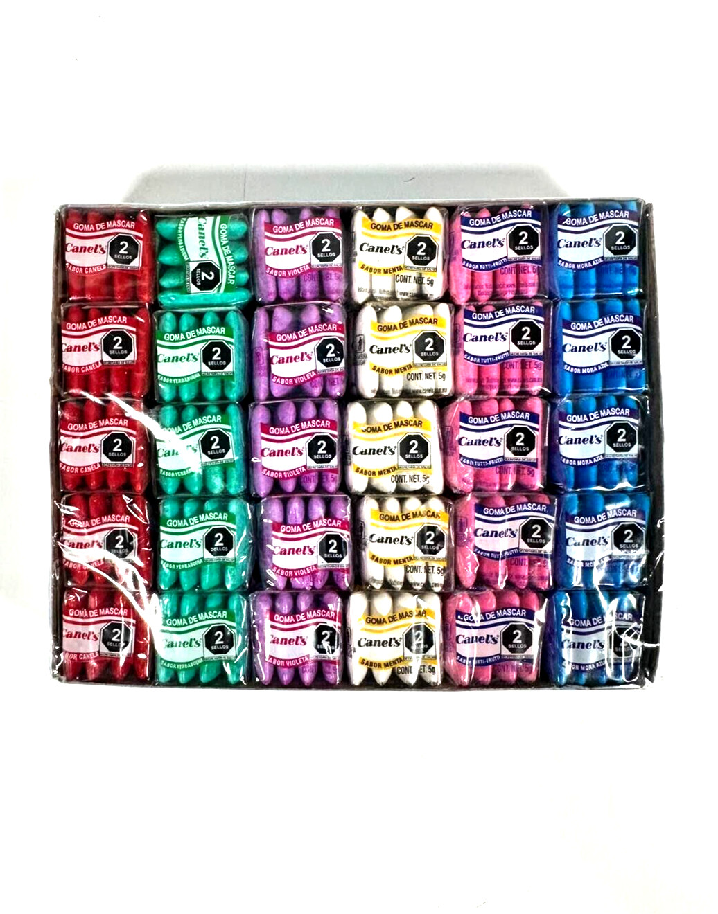 60pcs Canel’s Chewing Gum/Canel’s Sabores Surtidos 300gr/11oz