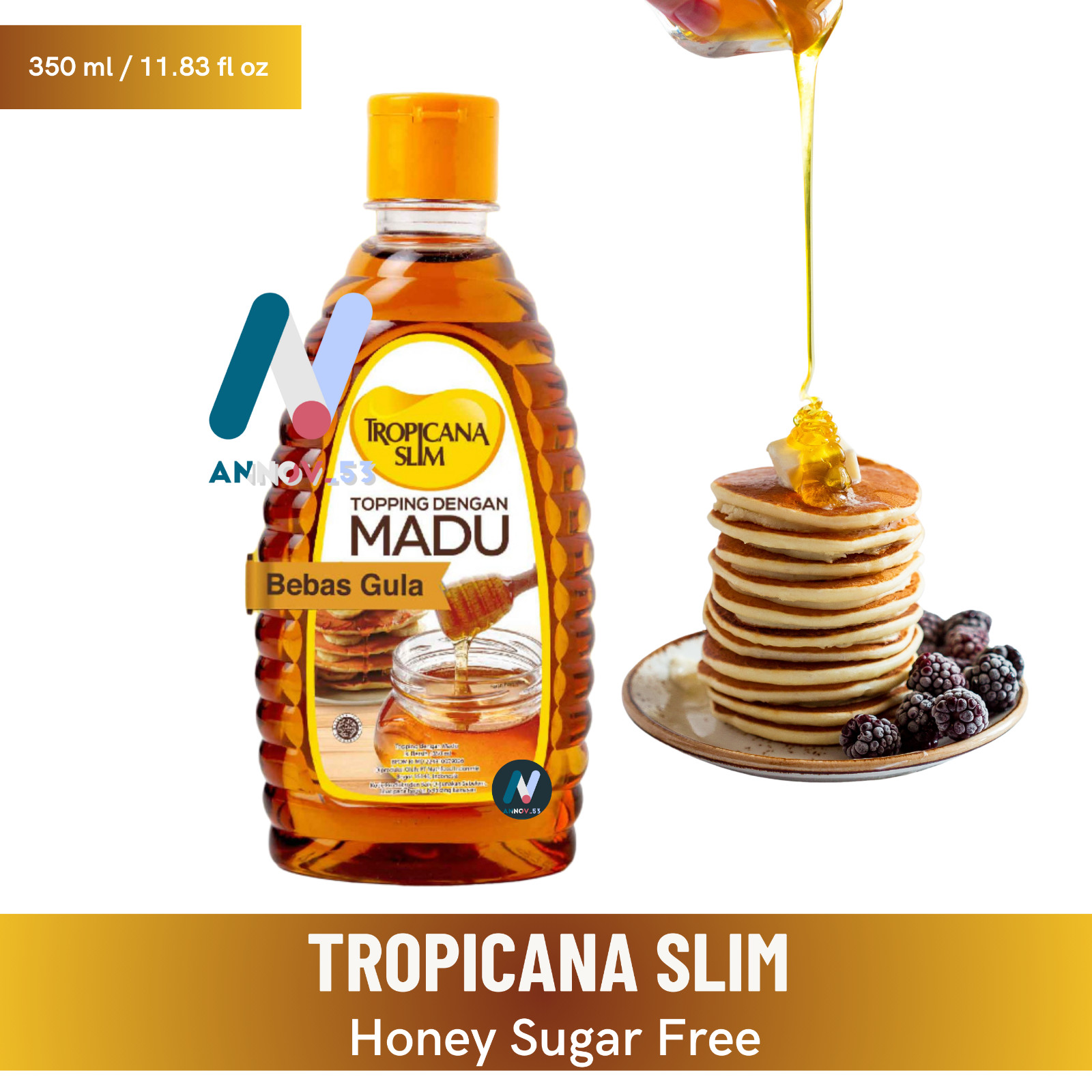 TROPICANA SLIM Honey Diet Health Sugar Free Diabetic Replacement Nutrition 350ml