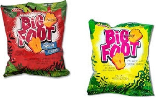 Assorted Caribbean Snacks Original and Spicy Flavors Pack of 6, 3 of each flavor