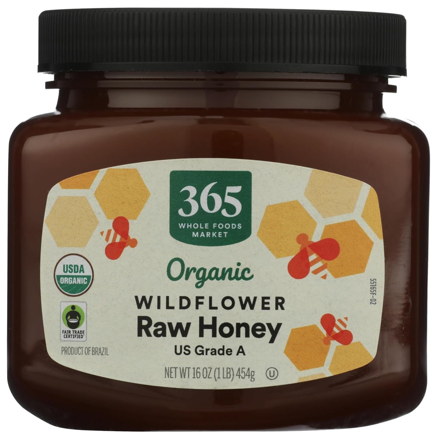 Organic Wildflower Honey 16 OZ