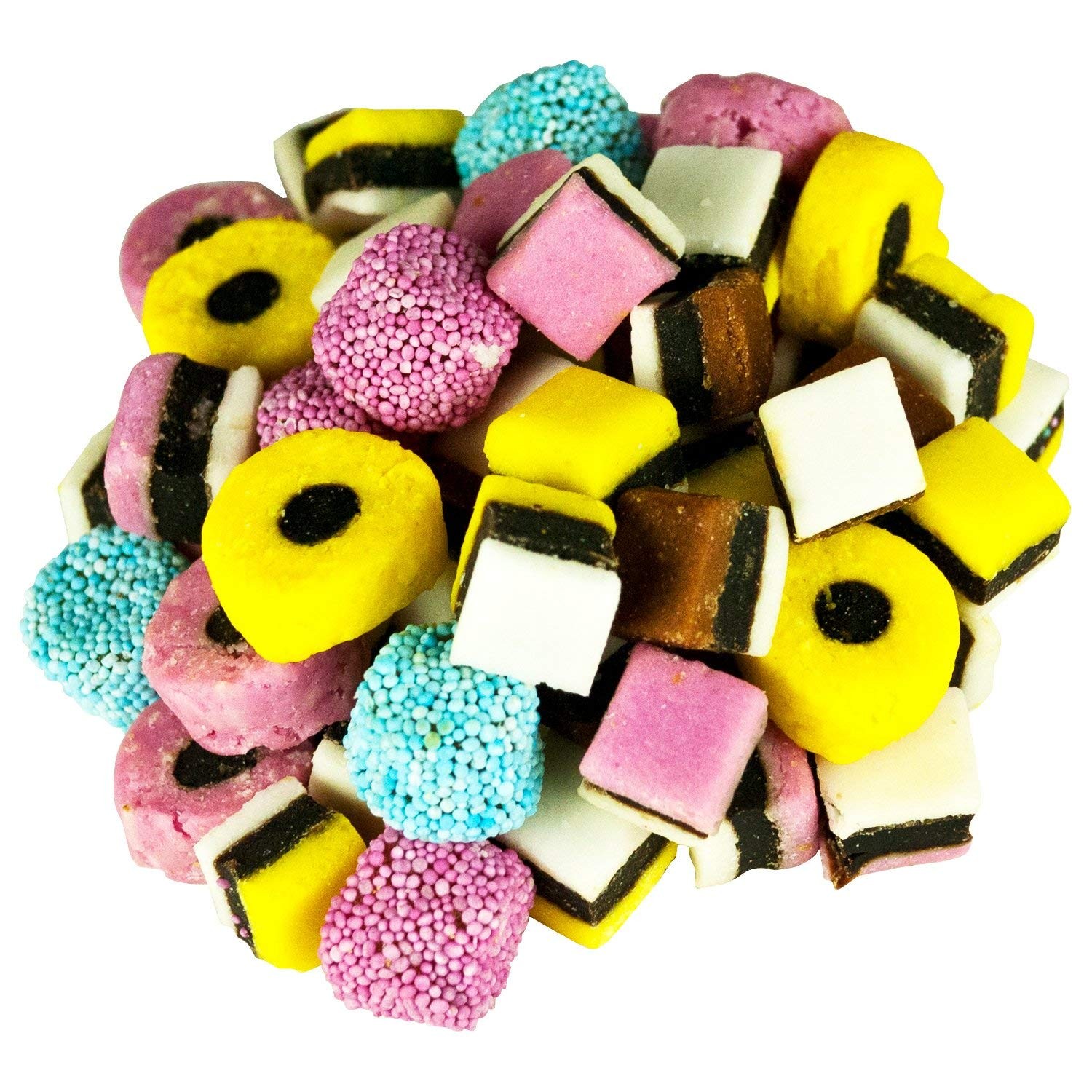 Candy Retailer Gustaf’s English Licorice Allsorts Gourmet Candy 1 Lb