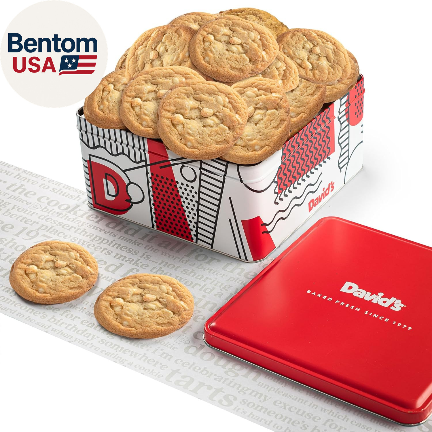 Freshly Baked Cookies – Delicious Handmade Soft Variety – Exquisite Gourmet Gift