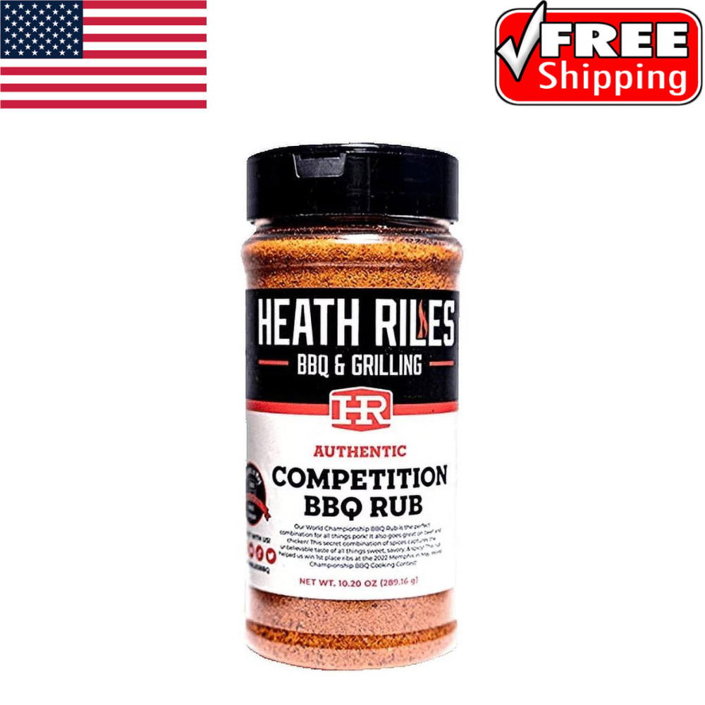 Heath Riles Competition Blend 10.20oz Herbs & Spices Mixes Seasonings.