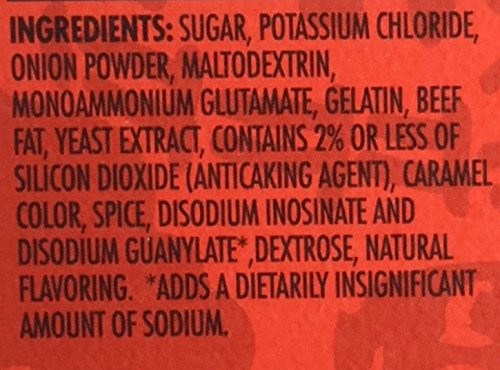 Hormel Herb Ox Beef Bouillon Sodium Free 50 7.05 Ounce (Pack of 1), Orange