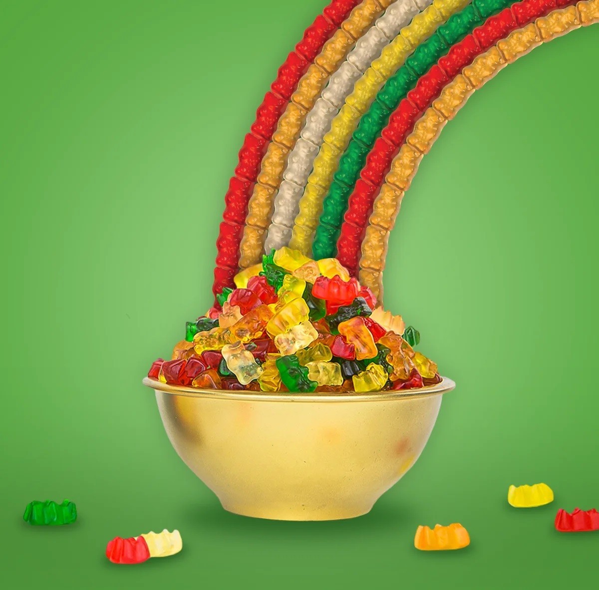 HARIBO Goldbears Original Fruit Gummy Candy, 28.8 oz Bulk Party-Size Bag