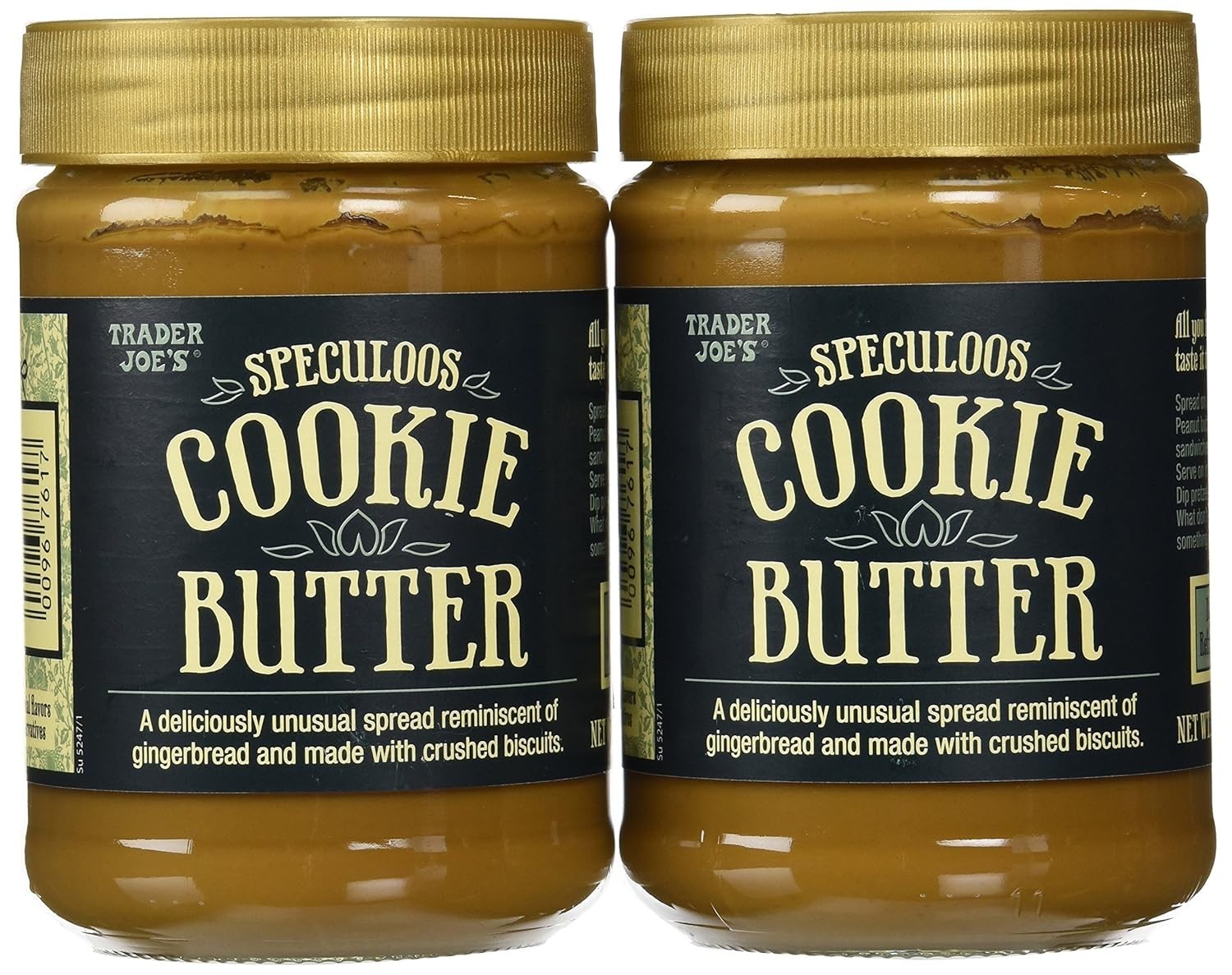 2X Pack Trader Joe’s Speculoos Cookie Butter spread 14.1 oz Each