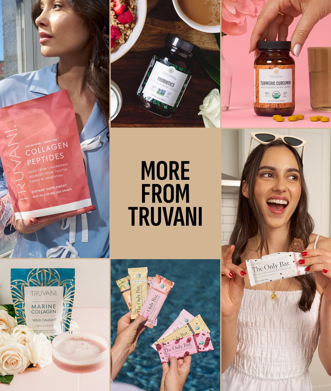 7/27 Truvani Dairy Free Protein Powder | Chocolate Peanut Butter | 20g Organic P