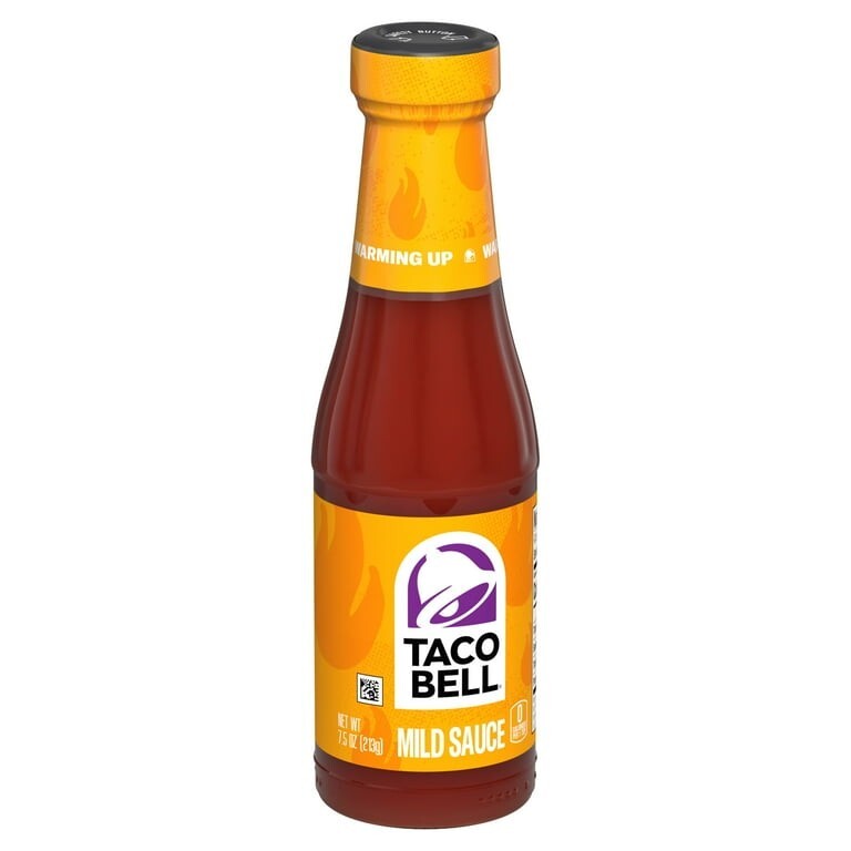 Brand New Official Taco Bell Fajita Mild Mexican Taco Sauce 7.5 oz Bottle