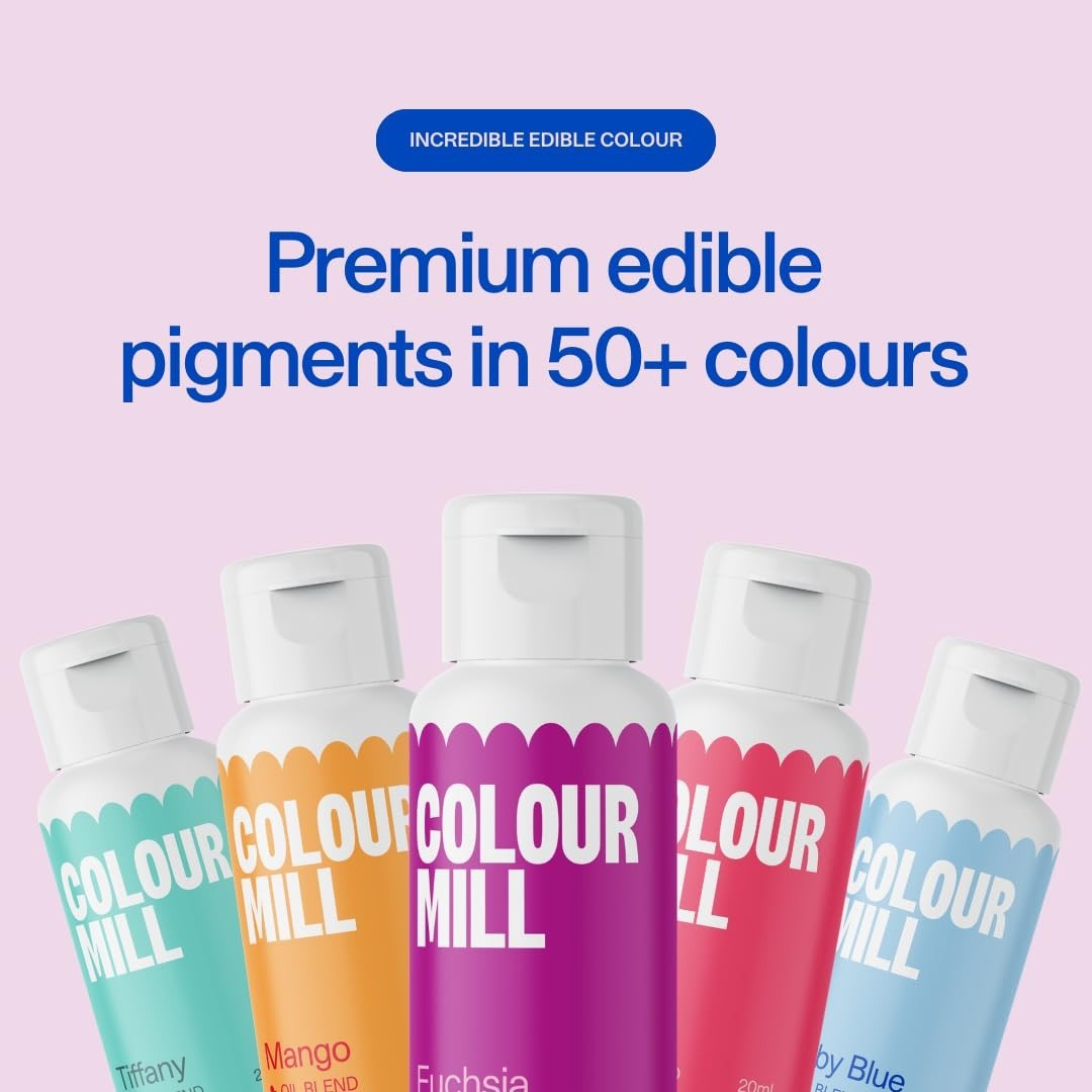 20ml Oil-Based Food Coloring in Vibrant Lemon – Allergen-Free Delight