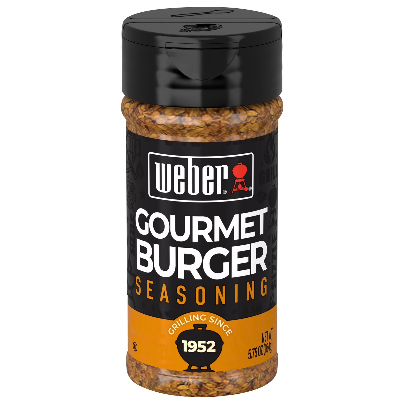 Weber Gourmet Burger Seasoning 5.75 Oz BBQ Grill Spice Rub Free Ship USA