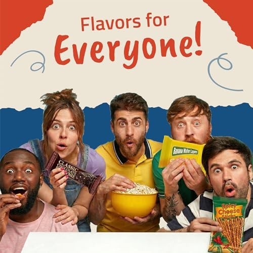 Global Snack Box | 34 Unique International Treats | Fun Snacks for All Ages
