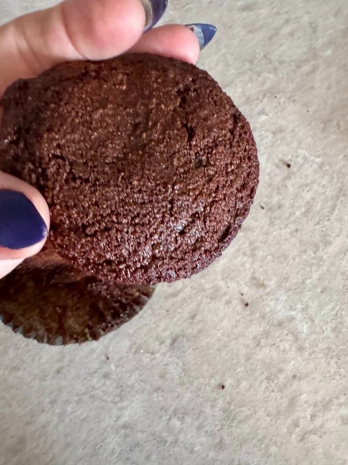 Keto Chocolate Chocolate Chip Muffins * gluten free * diabetic safe