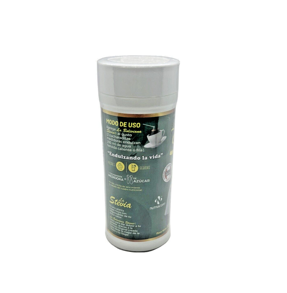 Stevia La Boliviana Sweetener | 120 g net weight | Original Natural Stevia