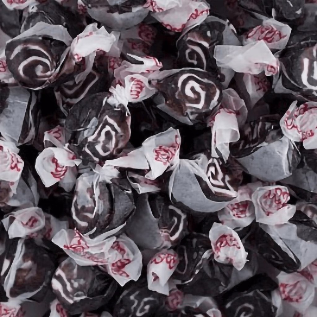 Taffy Town LICORICE SWIRL Salt Water Candy Bulk Candy | 1~2 LB | Free Shipping!