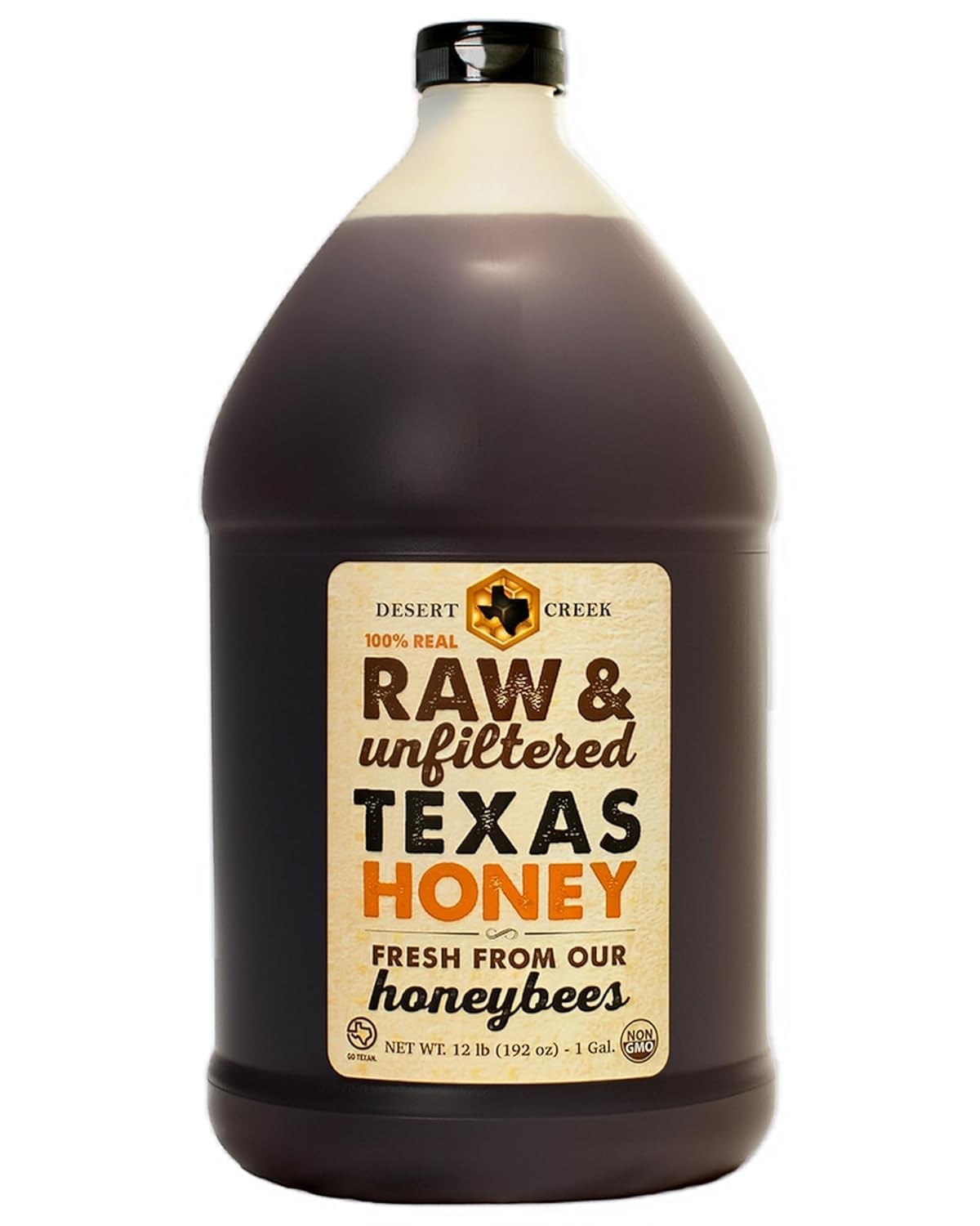 Desert Creek Honey – 100% Unfiltered, Pure, Raw Honey from Texas – Natural Su…