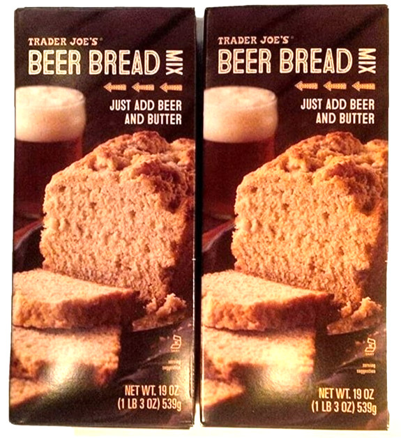 2 Packs Trader Joe’s Beer Bread Mix 19 oz Each Pack Box, Total 38 oz