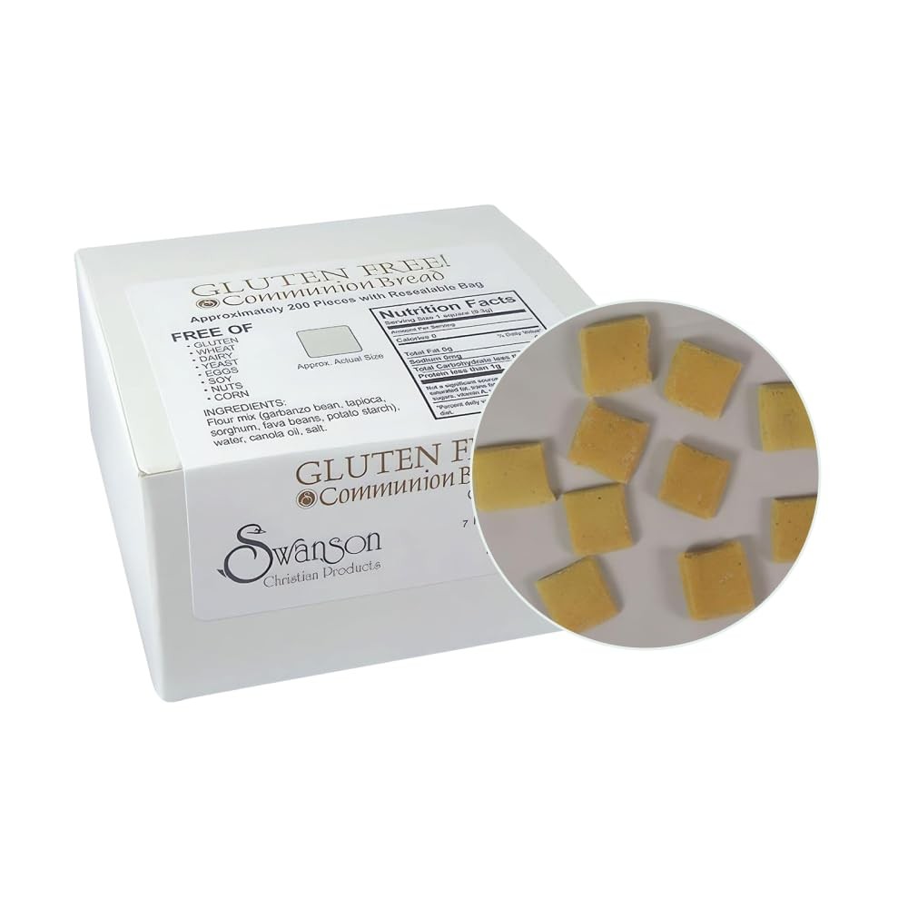 Communion Bread – Gluten-Free Communion Bread – Church Supplies – Package of …