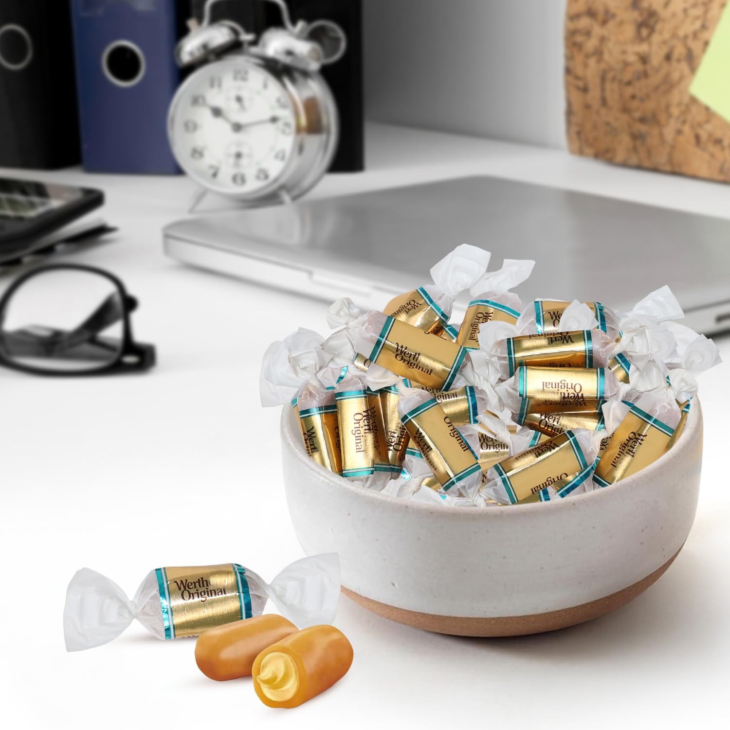 Soft Salted Caramel Chews Individually Wrapped Sea Salt Caramels