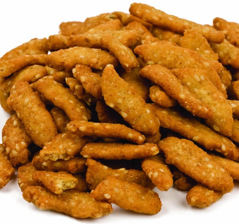 Garlic Sesame Snack Sticks, 2 lbs. ~ YANKEETRADERS® ~ FREE SHIPPING