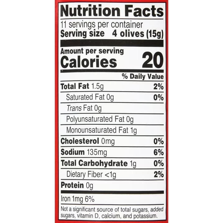 (2 pack) Lindsay Large Pitted Black Ripe Olives, 6 oz