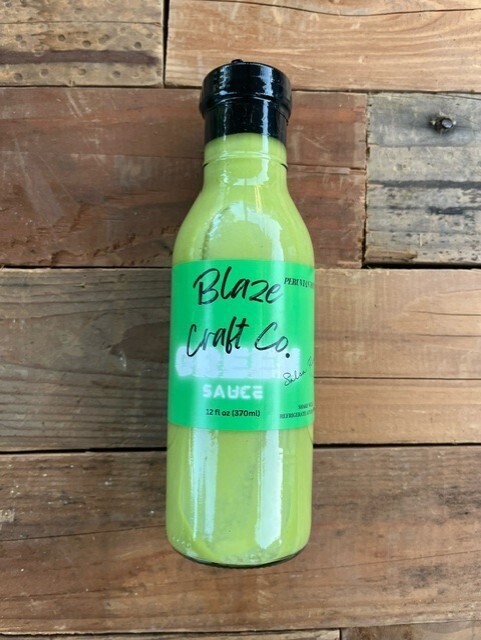 Blaze Craft Co. Green Sauce | Famous Peruvian Hot Sauce