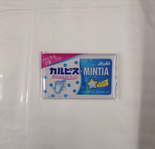 Asahi Mintia Calpis sugarless 50 tablets Japan japanese candy snack