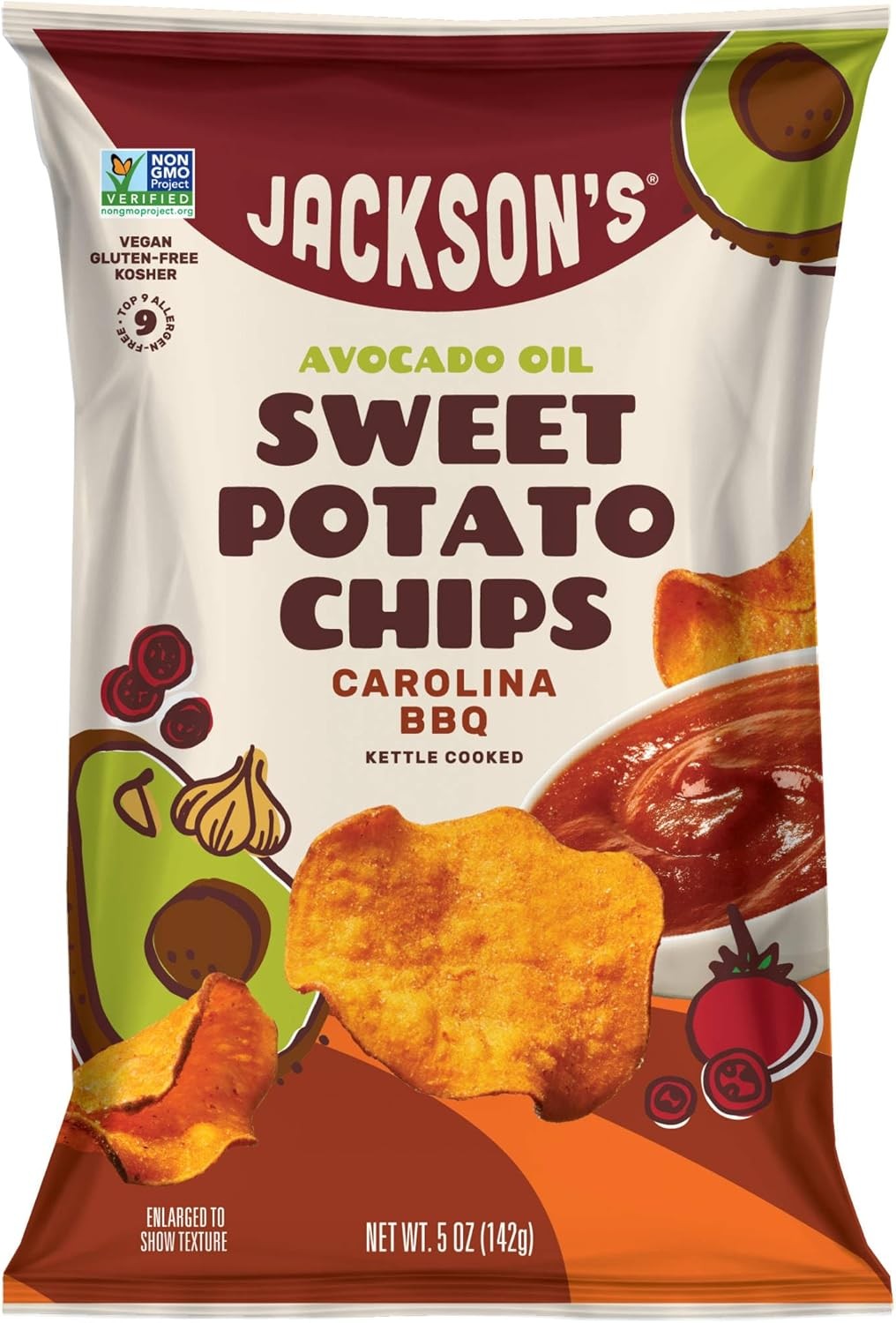 Jasons Chips Chips Swt Pot Carolina Bbq