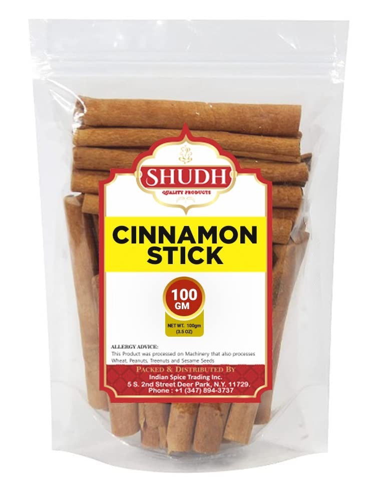 Fresh Organic Cinnamon Sticks 100GM Canela for Cooking and Drinks
