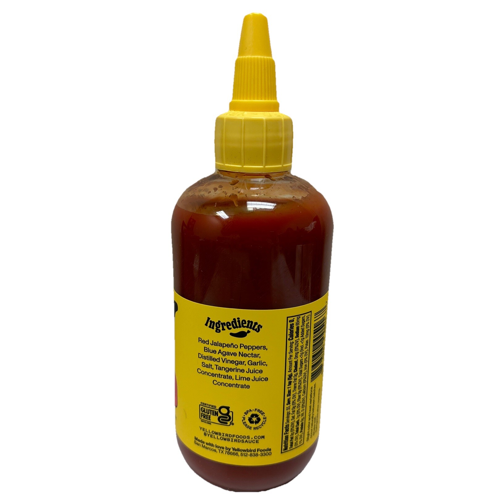 9.8oz Blue Agave Sriracha Hot Sauce By Yellowbird – BB 04/2026