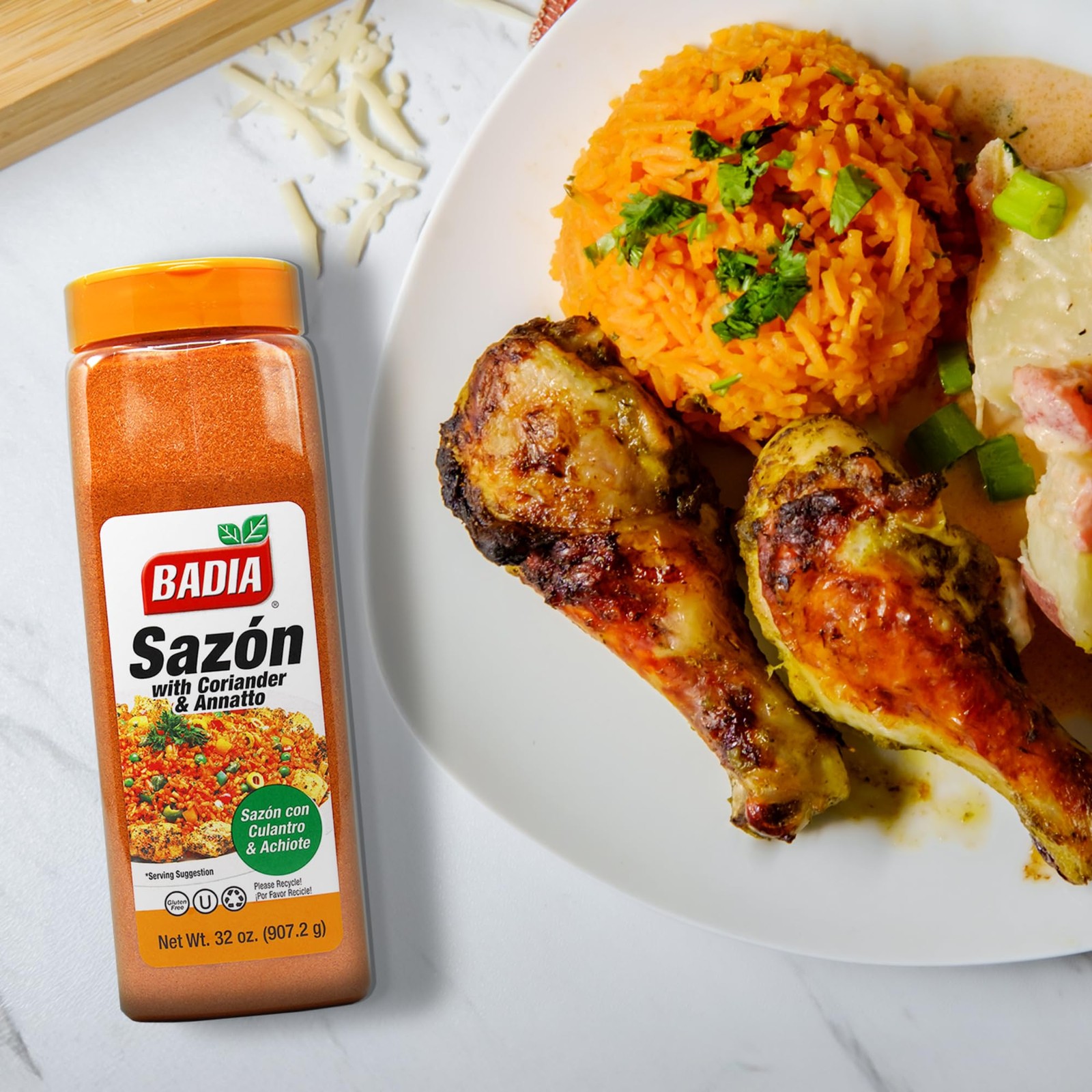 Sazon Seasoning 32 Oz Gluten-Free Coriander & Annatto – Bold Latin Flavor