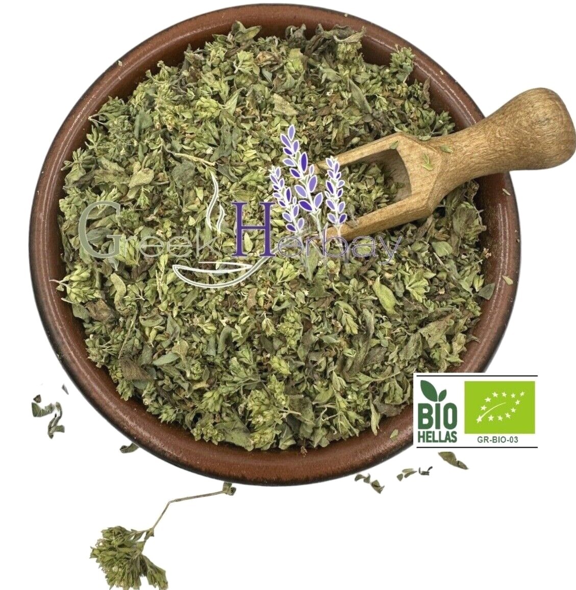 100% Organic Greek Mountain Oregano Grated Leaf 20g-4.9kg Origanum Vulgare «