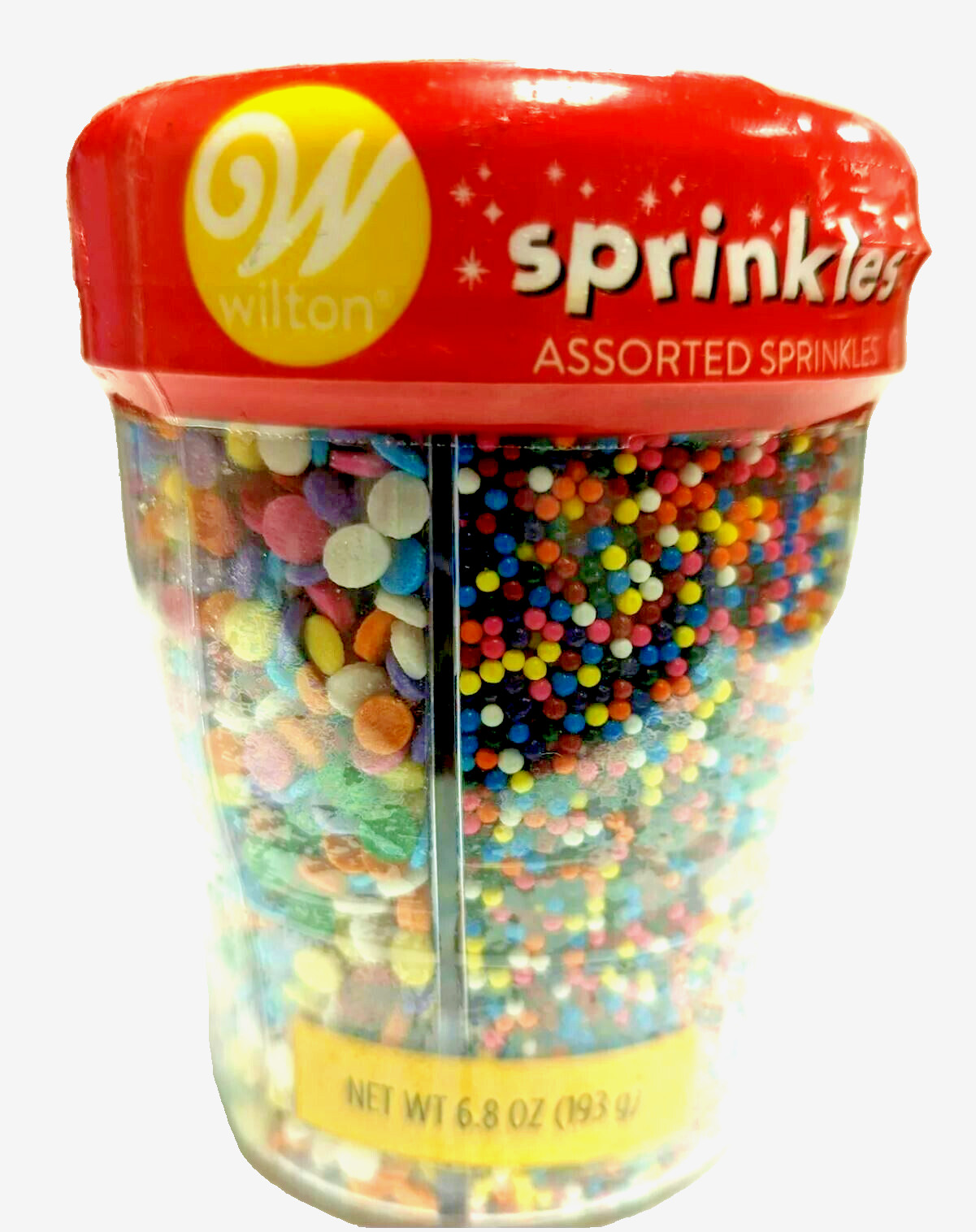 Wilton 3 Mix Sprinkles Assortment Baking Supplies Nonpareils, Jimmys, Confetti