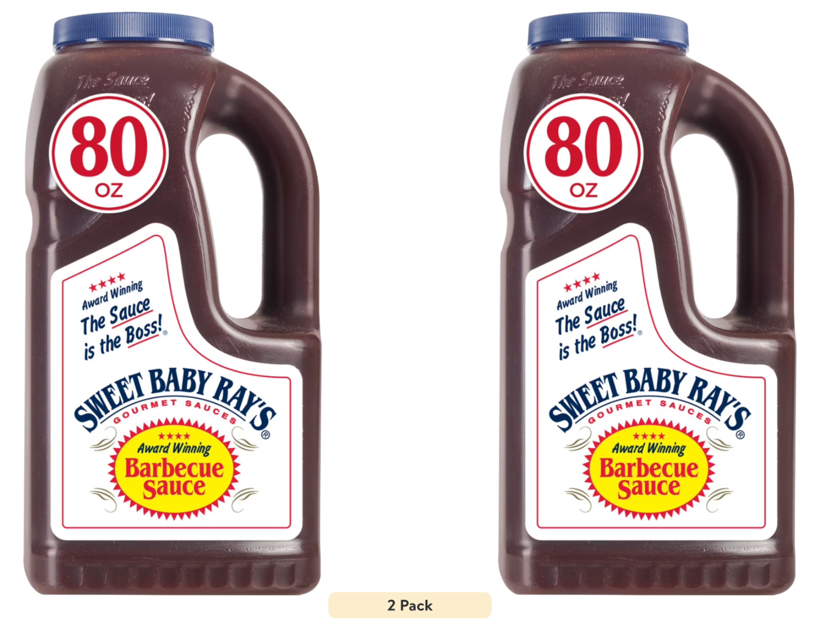 2 pk Sweet Baby Ray’s Original Barbecue Sauce 80 oz – Free Shipping