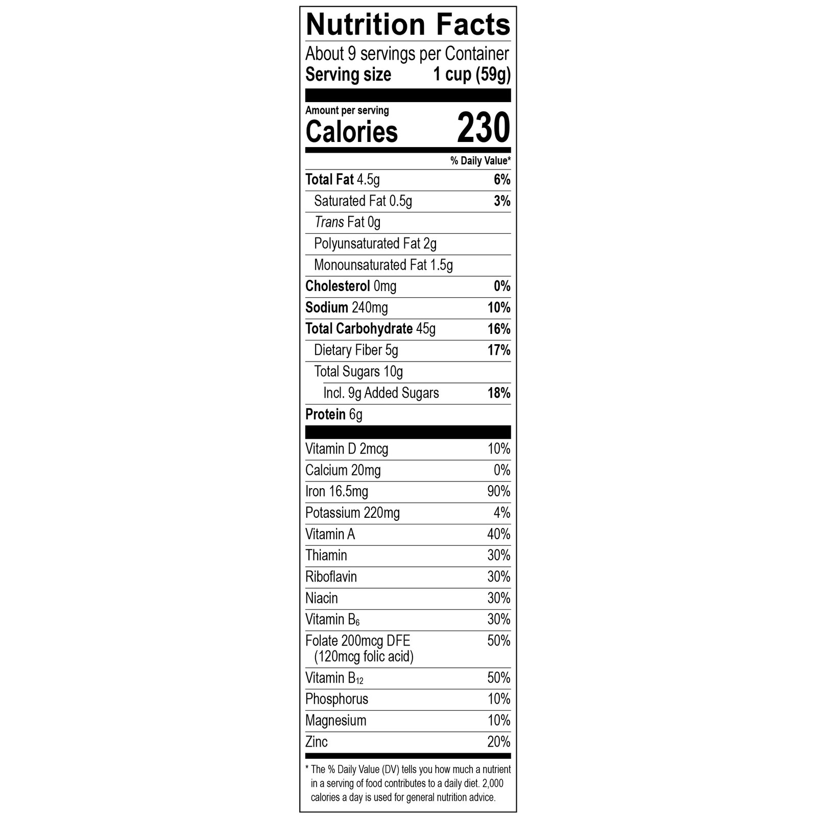 Post Great Grains Banana Nut Crunch Breakfast Cereal, 18 Ounce (Pack of 3)