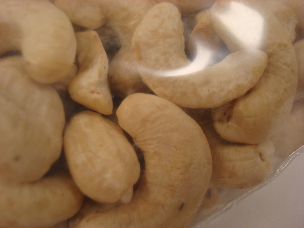 Roasted UNSALTED Whole JUMBO Cashews Resealable Bag Always Fresh by AgroSun