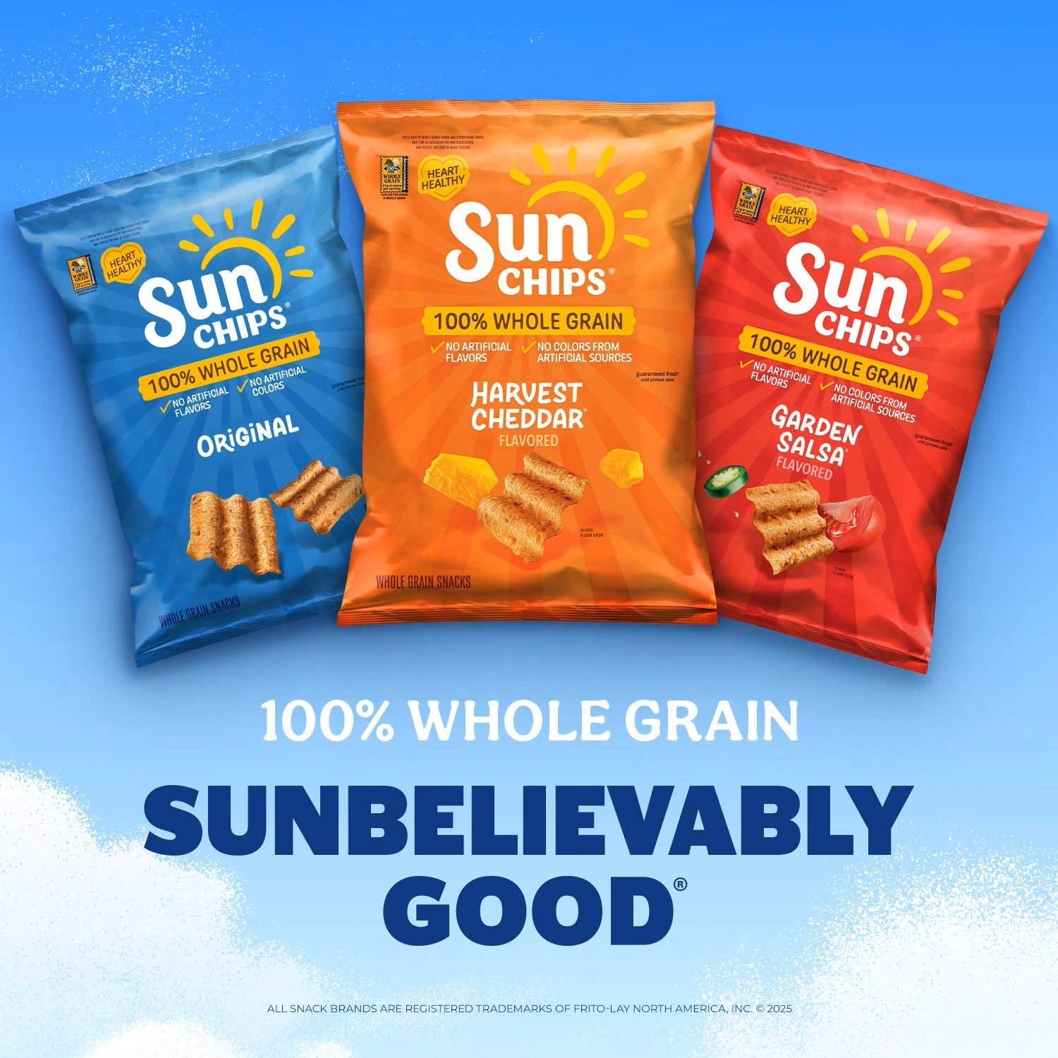SunChips Whole Grain Variety Pack Chips, 30 pk Great Price